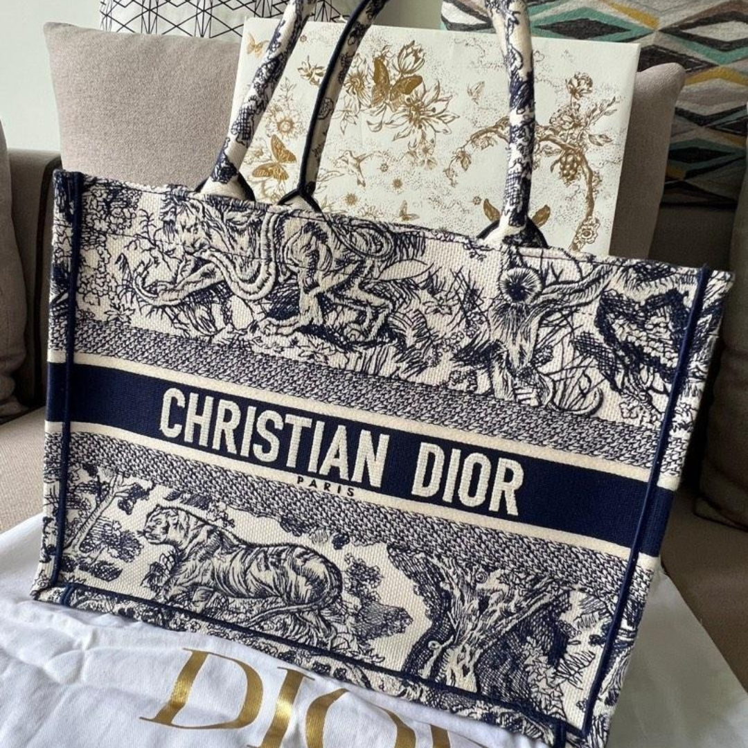 Large Dior Book Tote Bag – Exclusive