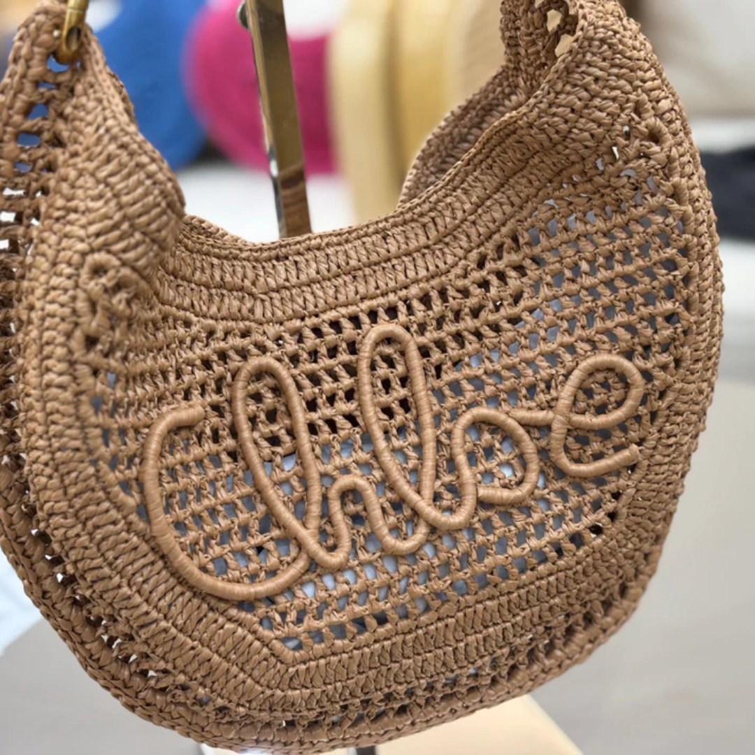 Chloé Summer Raffia Banana Bag – Exclusive