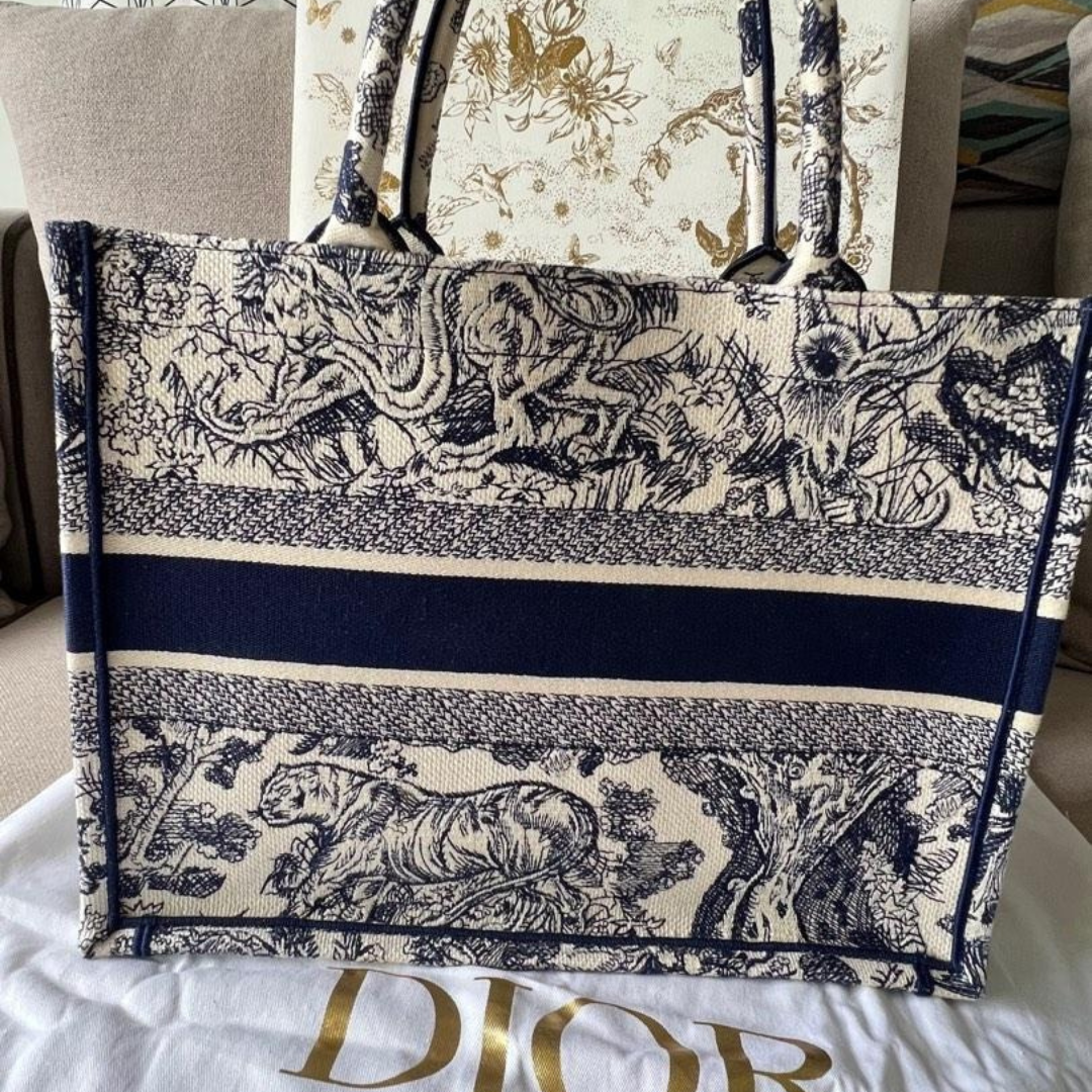 Large Dior Book Tote Bag – Exclusive