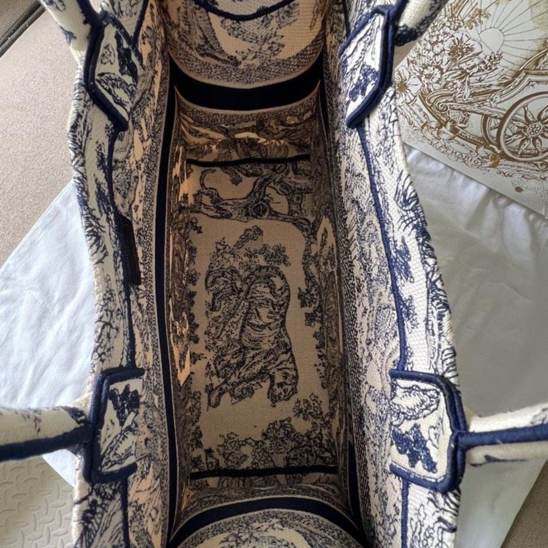 Large Dior Book Tote Bag – Exclusive