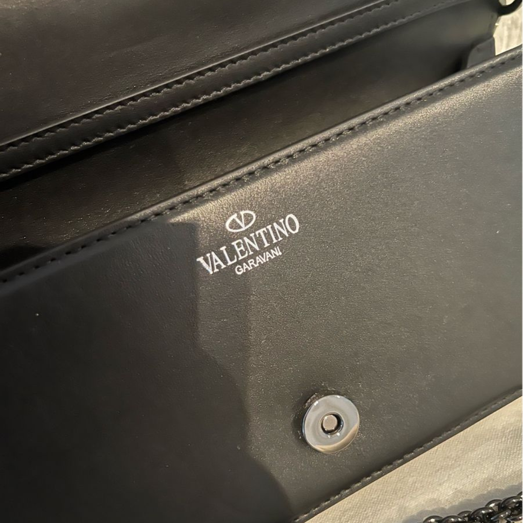 Valentino Garavani Locò Small Shoulder Bag & Jewel Logo