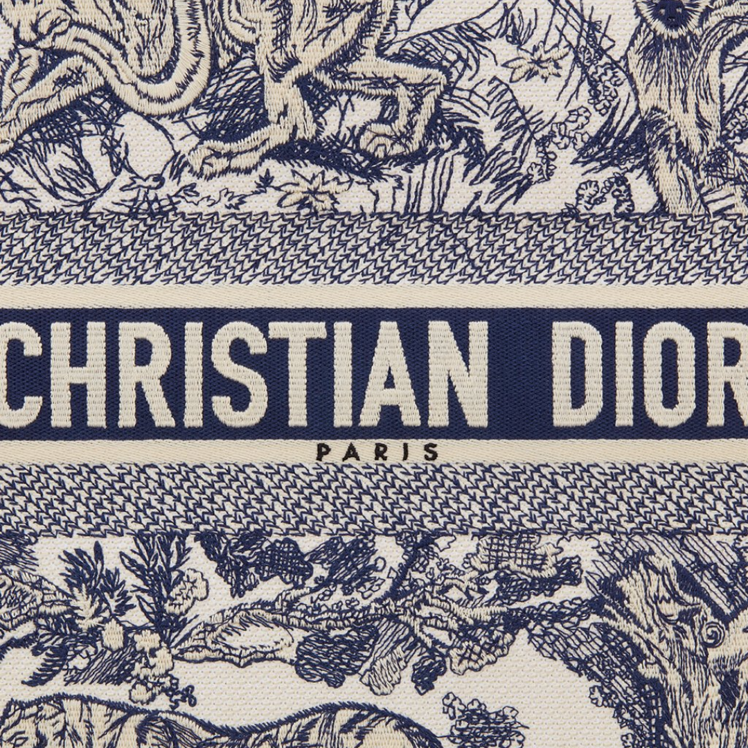 Large Dior Book Tote Bag – Exclusive