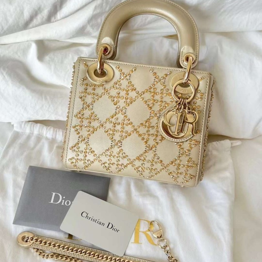 Mini Lady Dior Mit Perlenbestickung – Exclusive
