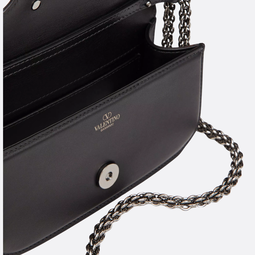 Valentino Garavani Locò Small Shoulder Bag & Jewel Logo