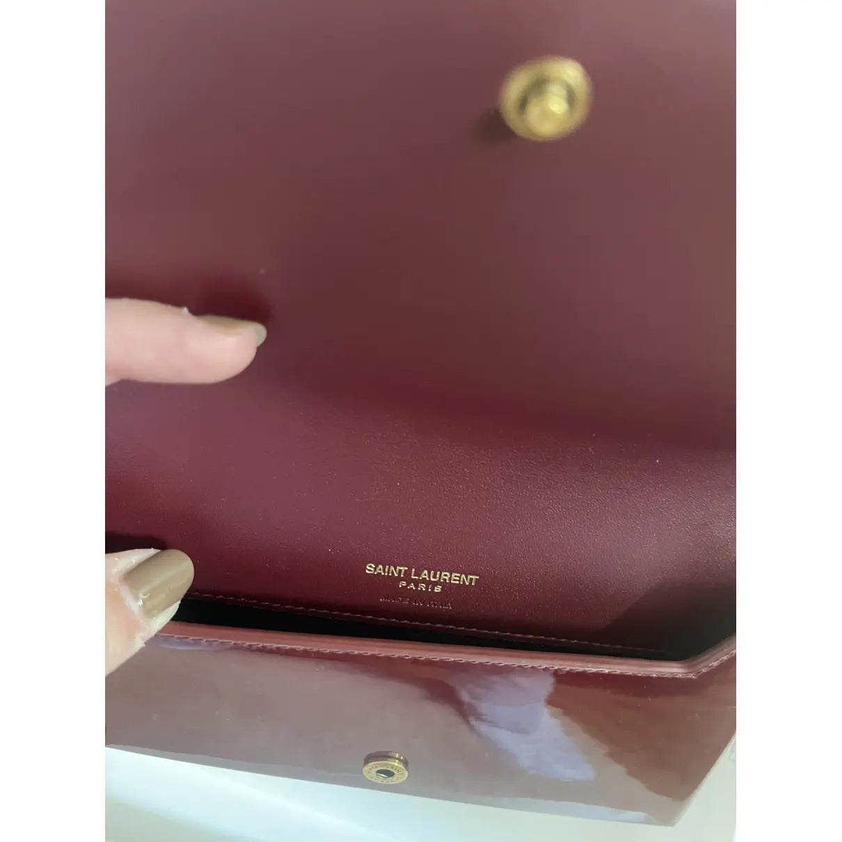 Saint Laurent Kate Small Shoulder Bag In Patent Leather – Exclusive