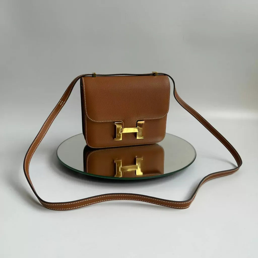 Hermès Constance 18 Handbag In Epsom Calf-skin Leather