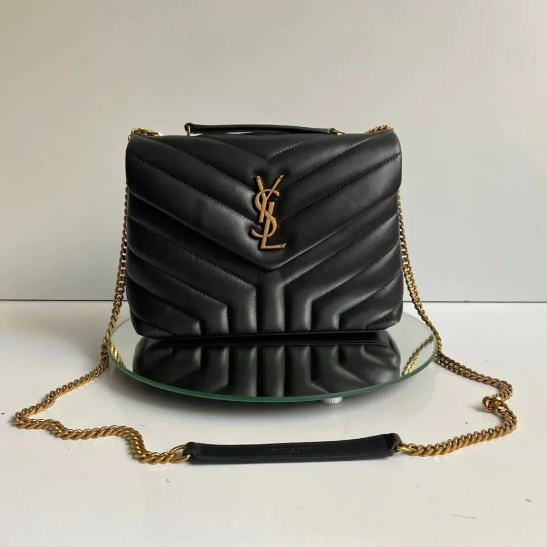 Saint Laurent Loulou Small Step Bag – Exclusive