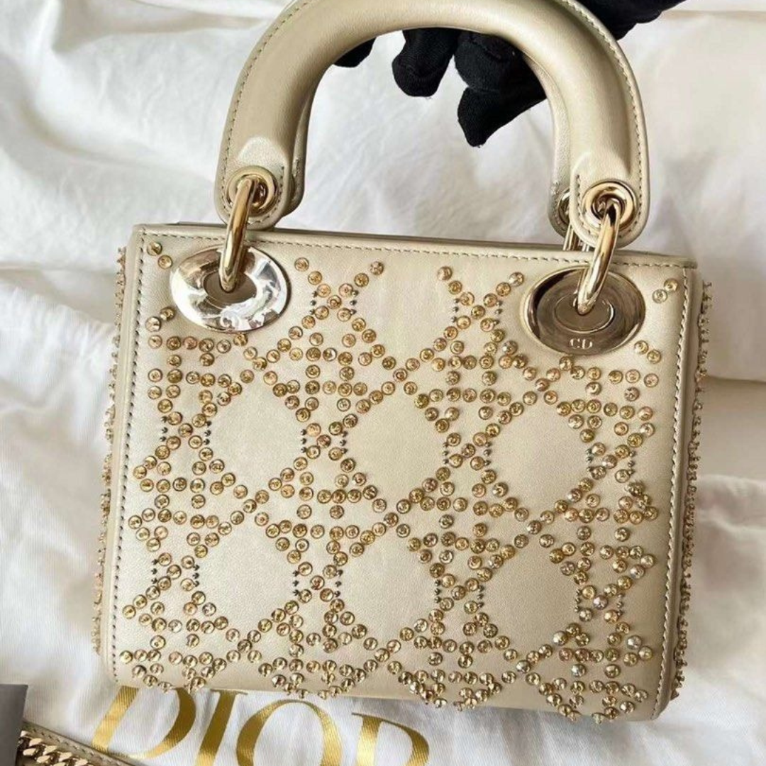 Mini Lady Dior Mit Perlenbestickung – Exclusive