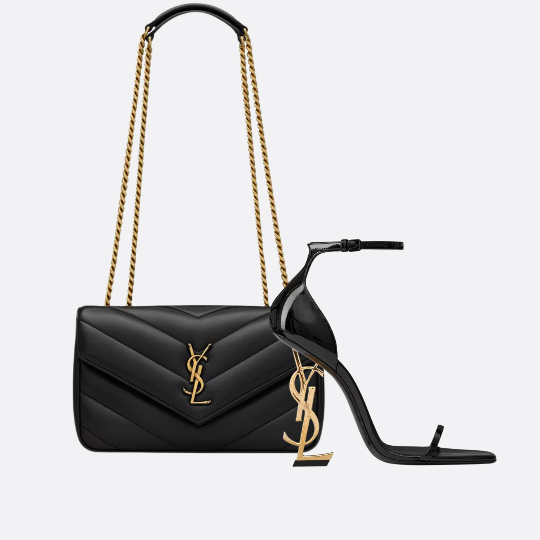 Yves Saint Laurent Set Handbag & Sandals