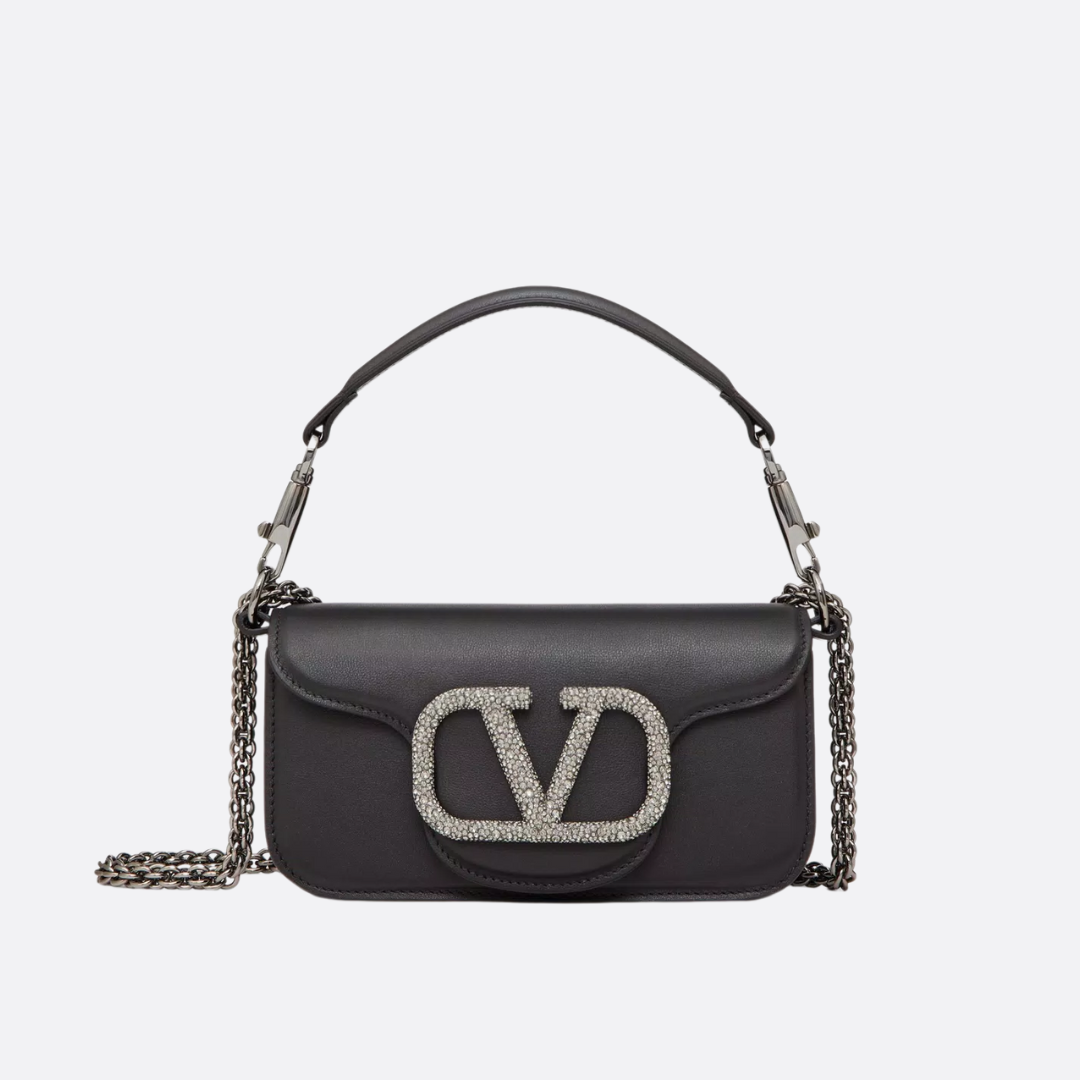 Valentino Garavani Locò Small Shoulder Bag & Jewel Logo