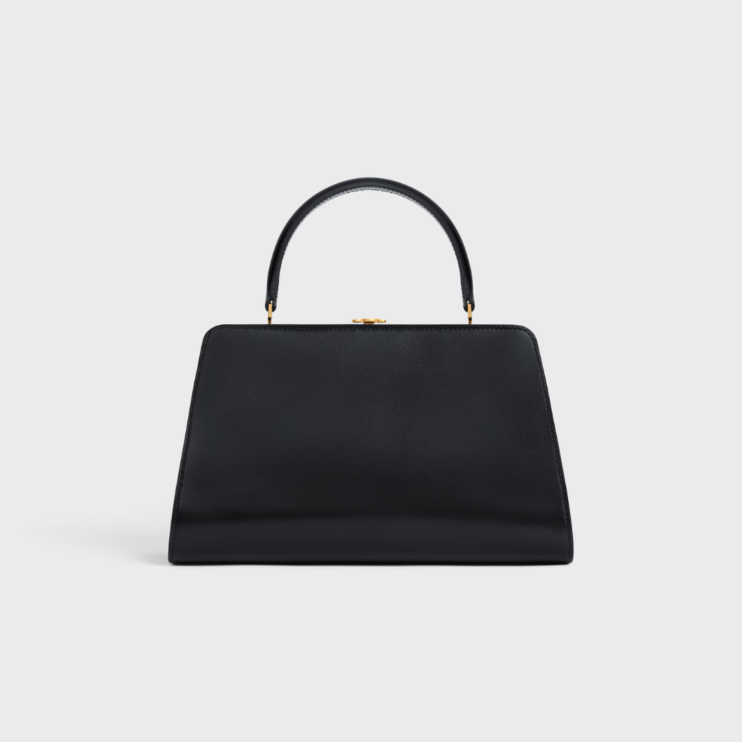 Celine Antoinette Bag Crafted In Satin-finished Calf Leather – Medium