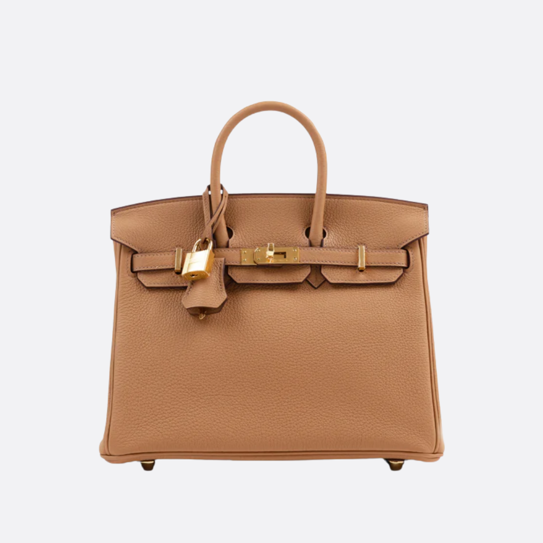 Hermès Birkin 25 Hss Bag In Chalk / Dove Grey Togo Leather – Exclusive