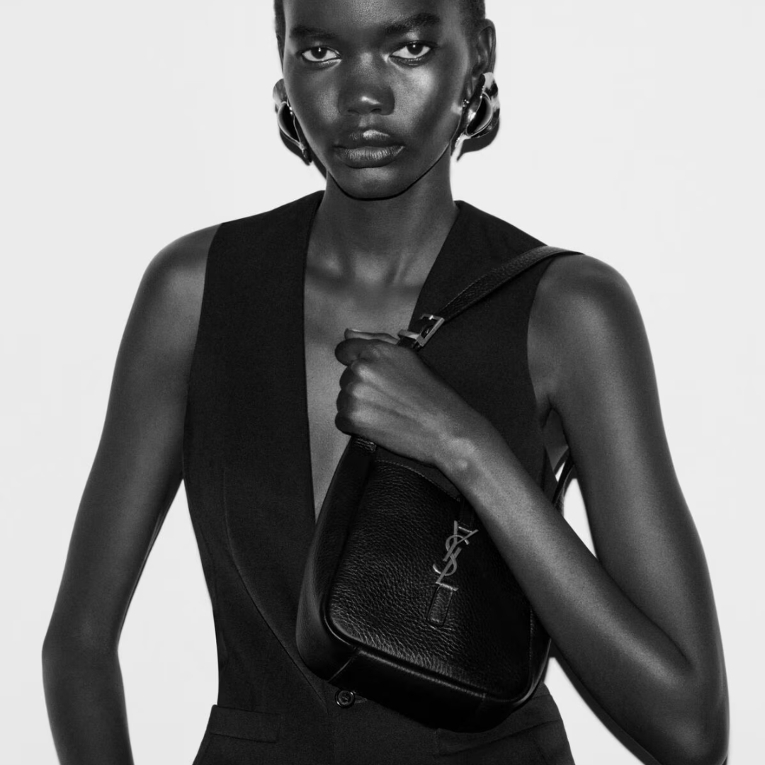 Yves Saint Laurent Handbag In Grained Leather – Small