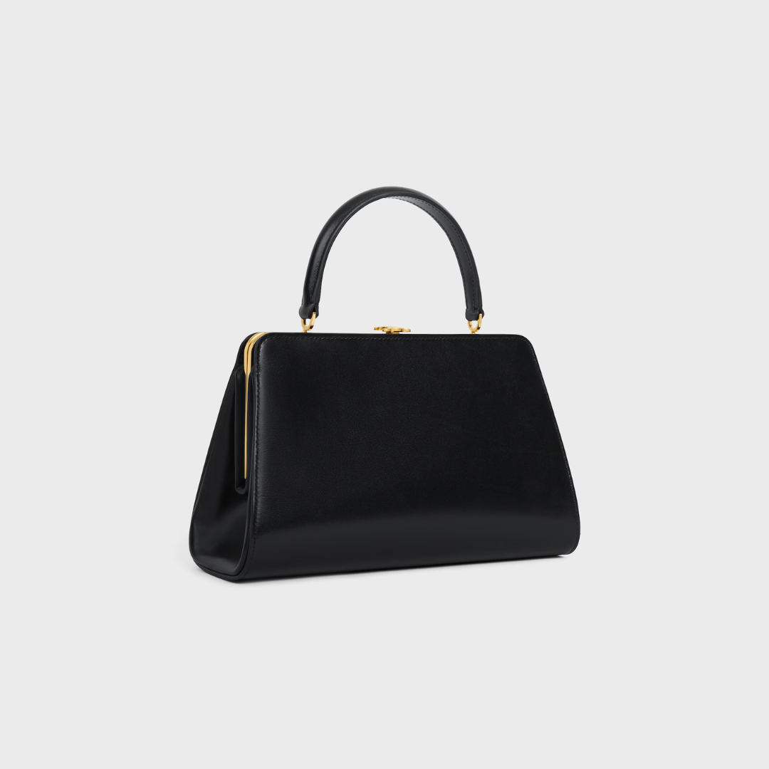 Celine Antoinette Bag Crafted In Satin-finished Calf Leather – Medium