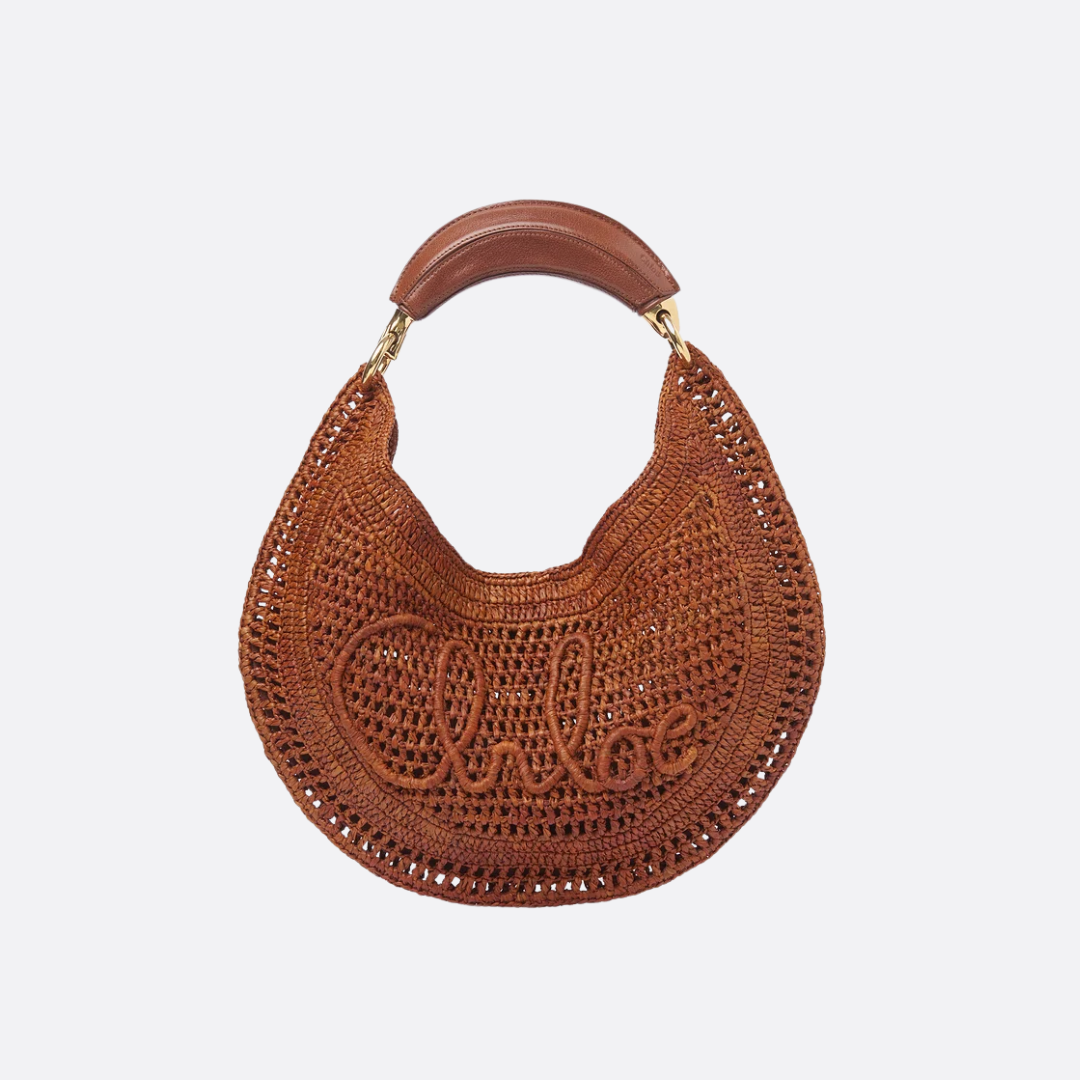 Chloé Summer Raffia Banana Bag – Exclusive