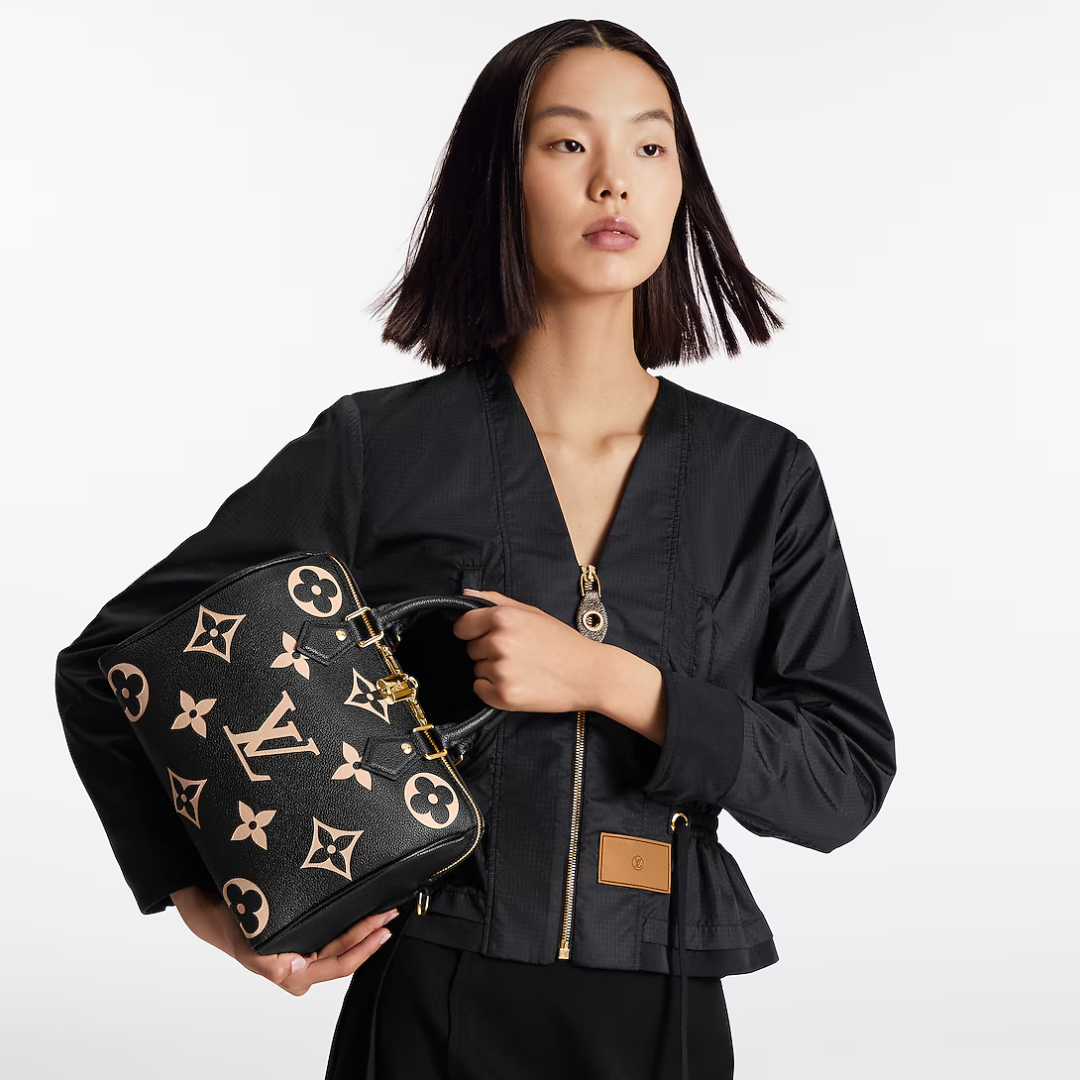 Louis Vuitton Speedy Bandoulière 25 Empreinte Bag Black – Exclusive