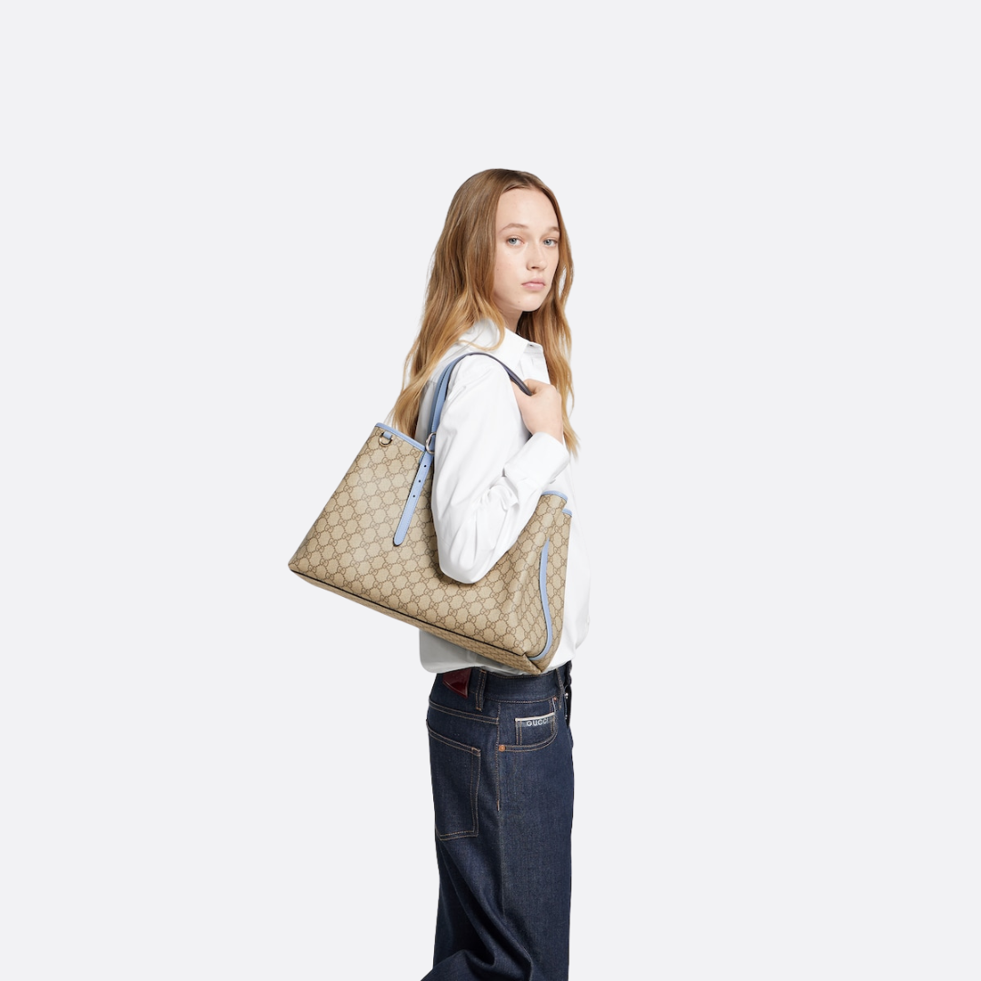 Large Gg-emblem-shopper By Gucci – Exclusive