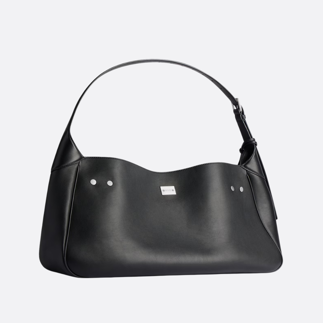Balenciaga Bel Air Medium Shoulder Bag In Black Calf Leather – Exclusive