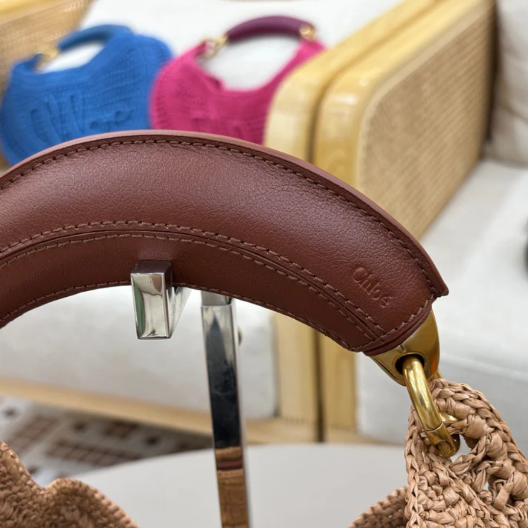 Chloé Summer Raffia Banana Bag – Exclusive