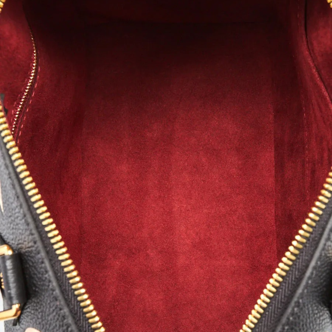 Louis Vuitton Speedy Bandoulière 25 Empreinte Bag Black – Exclusive