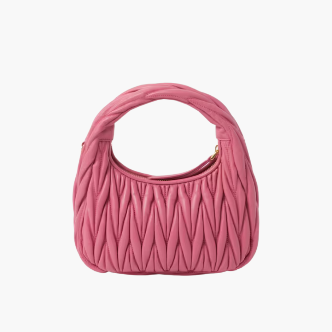 Miu Miu Wander Shoulder Bag In Matelassé Nappa Leather – Exclusive