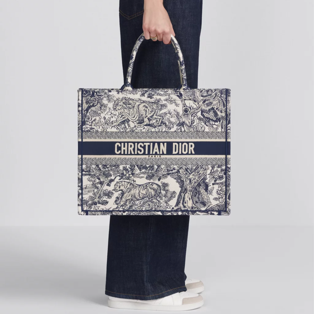 Large Dior Book Tote Bag – Exclusive