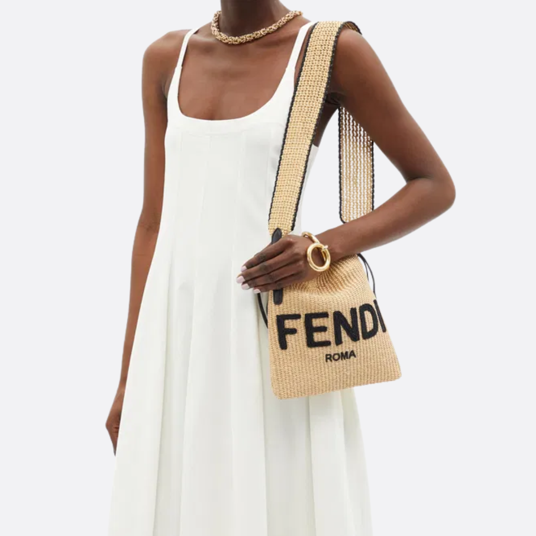 Fendi Small Raffia Handbag – Exclusive