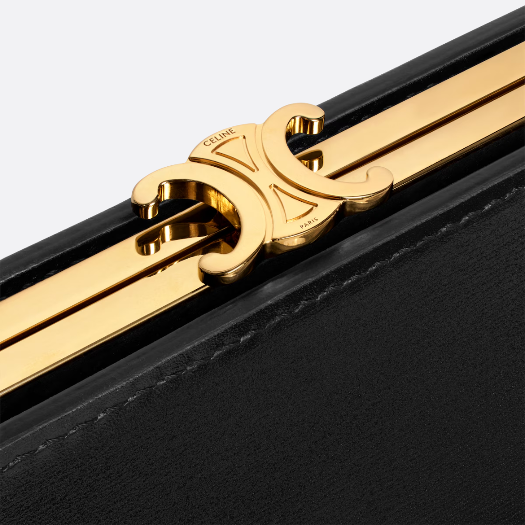 Celine Antoinette Bag Crafted In Satin-finished Calf Leather – Medium