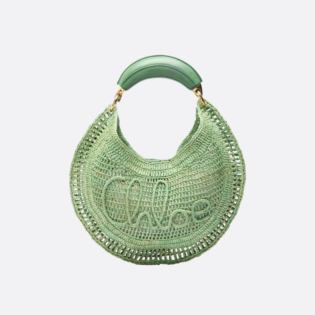 Chloé Summer Raffia Banana Bag – Exclusive