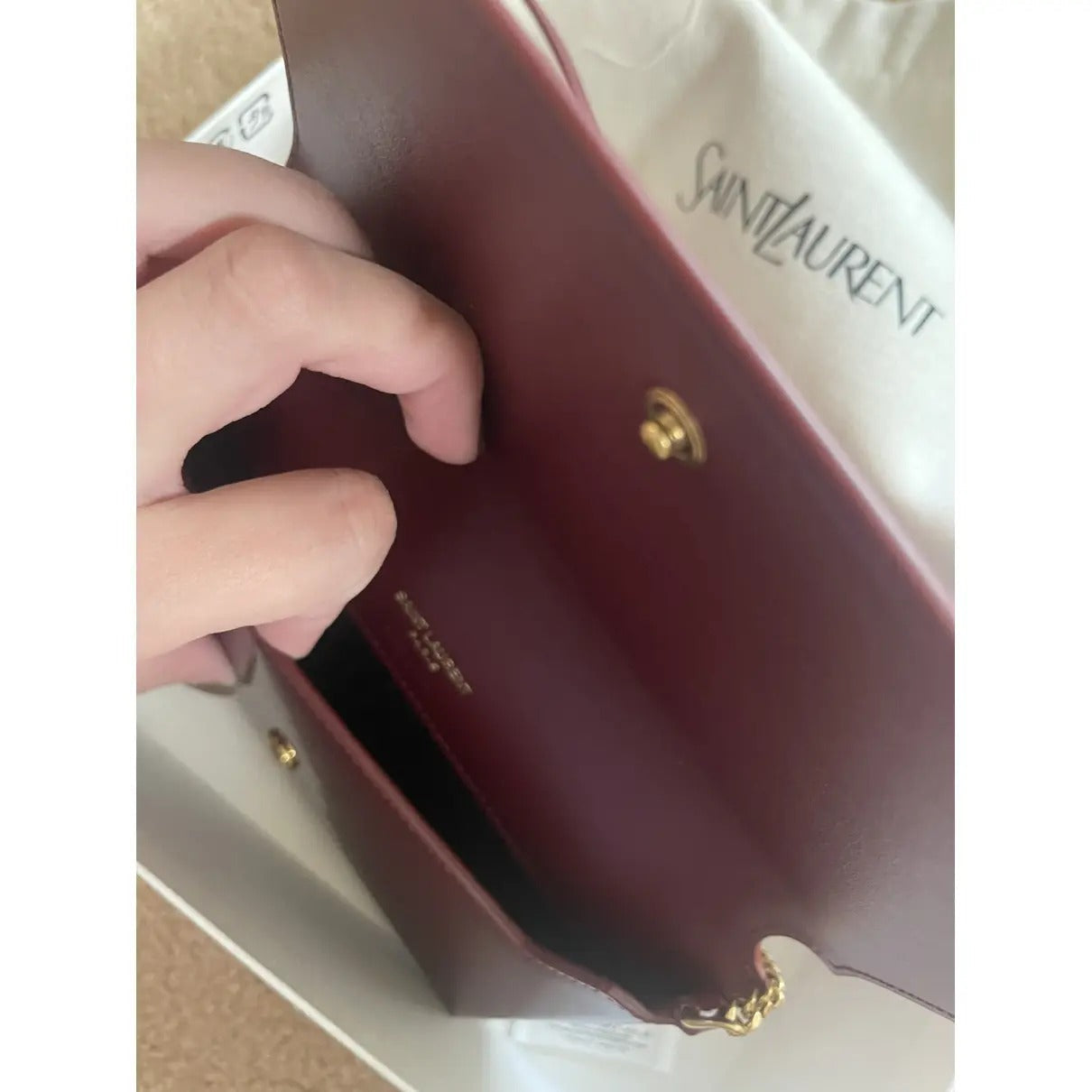 Saint Laurent Kate Small Shoulder Bag In Patent Leather – Exclusive