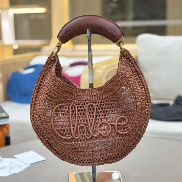 Chloé Summer Raffia Banana Bag – Exclusive