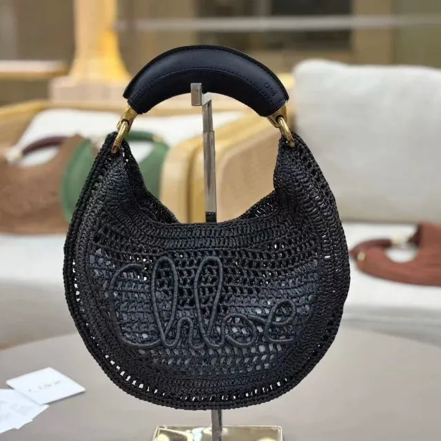 Chloé Summer Raffia Banana Bag – Exclusive