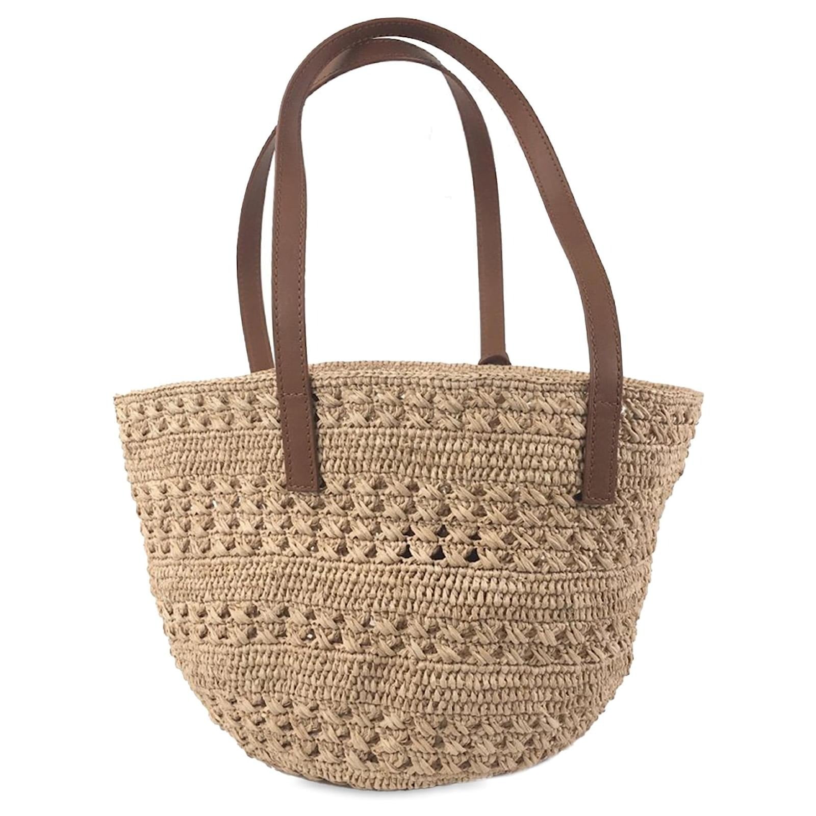 Yves Saint Laurent Raffia Handbag – Exclusive