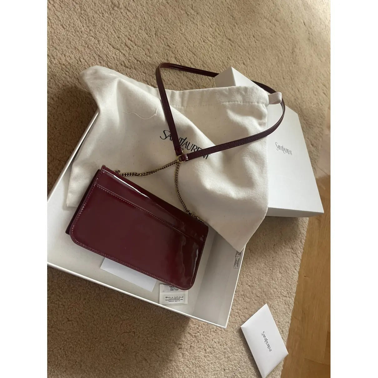 Saint Laurent Kate Small Shoulder Bag In Patent Leather – Exclusive
